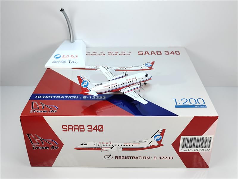 Amazon.com: ACE HOBBY DreamAir 適用於SAAB 340 B-12233 1:200 飛機預